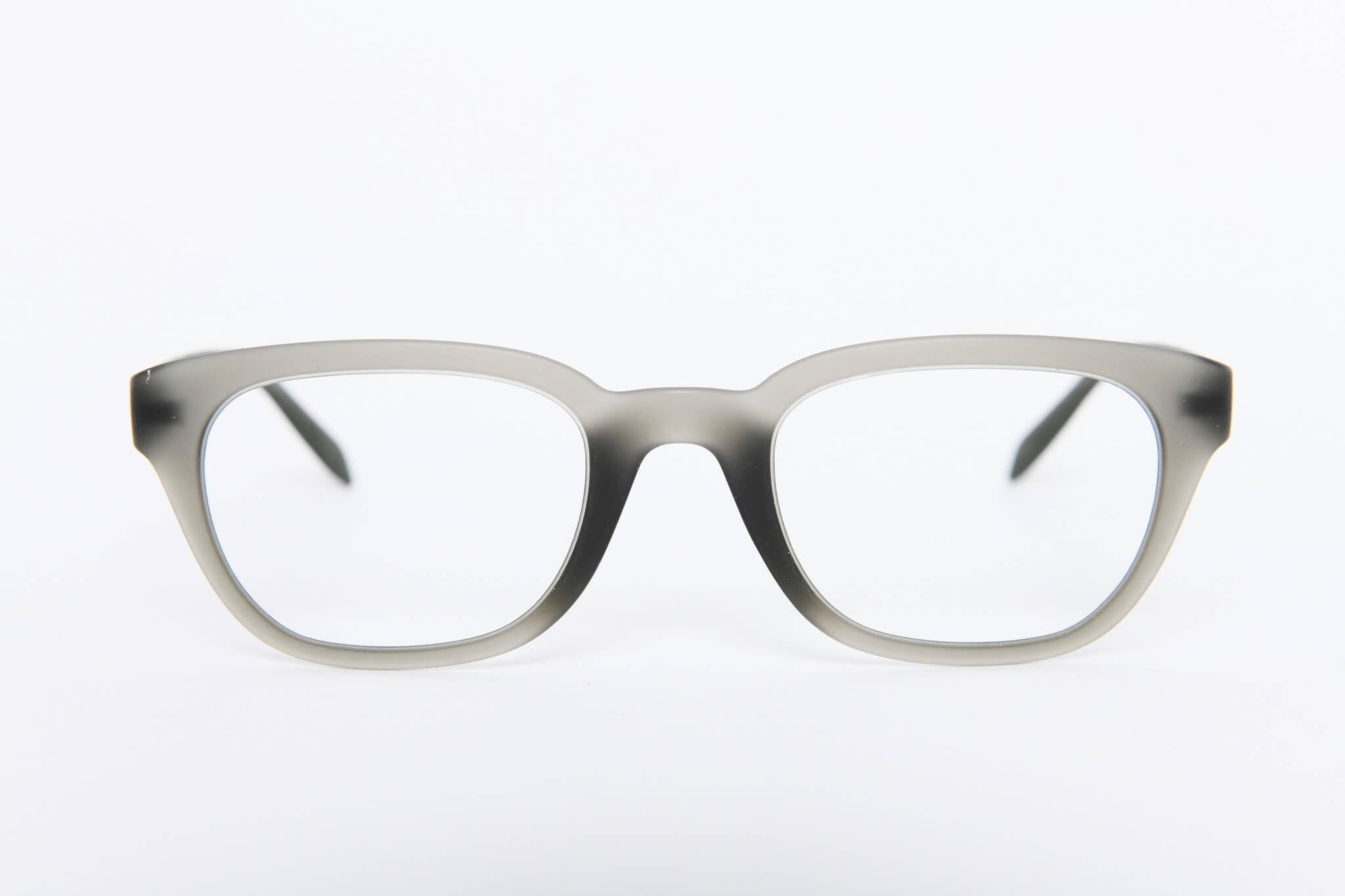 Calvin Klein grey glasses. Cheap designer glasses. Sustainable designer glasses.