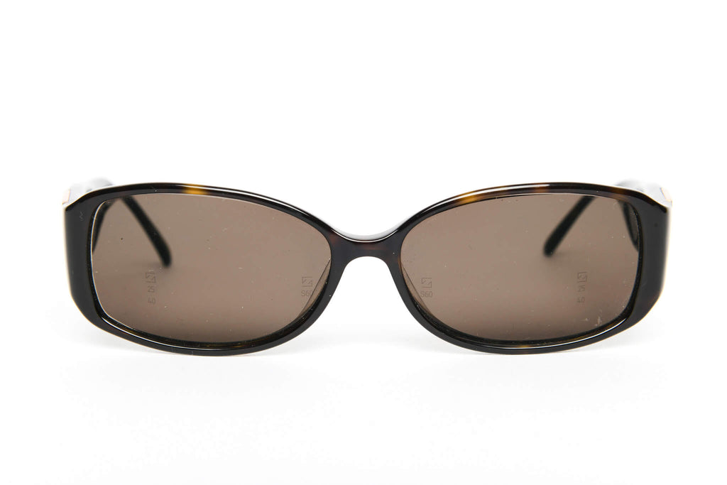 Oversized drop temple sunglasses online