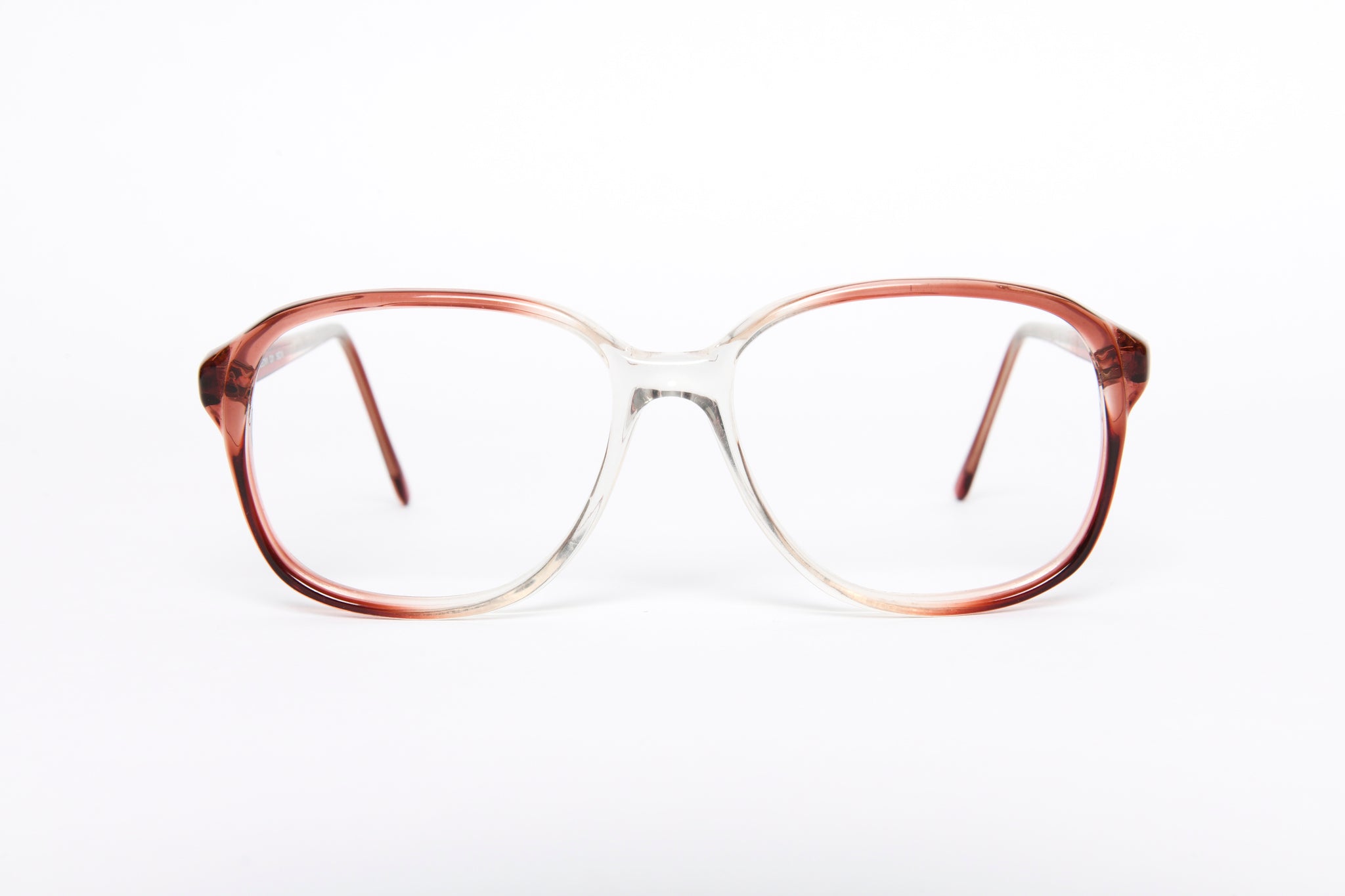 Frank mens retro vintage glasses. Brown crystal acetate glasses. Cheap vintage glasses. 