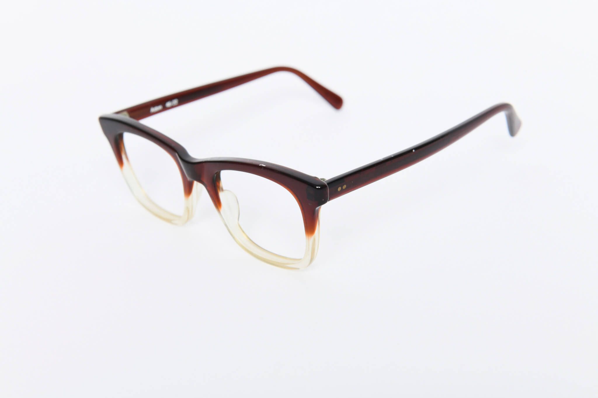 524 - 1950s-1960s Brown Clear