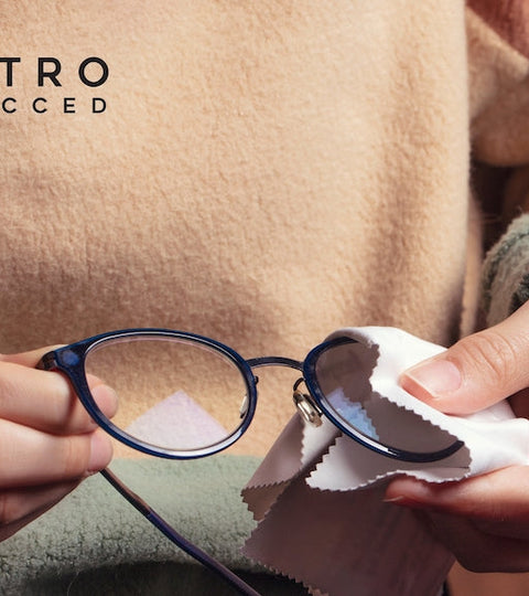 How to clean my glasses. How to clean my sunglasses. Retrospecced.