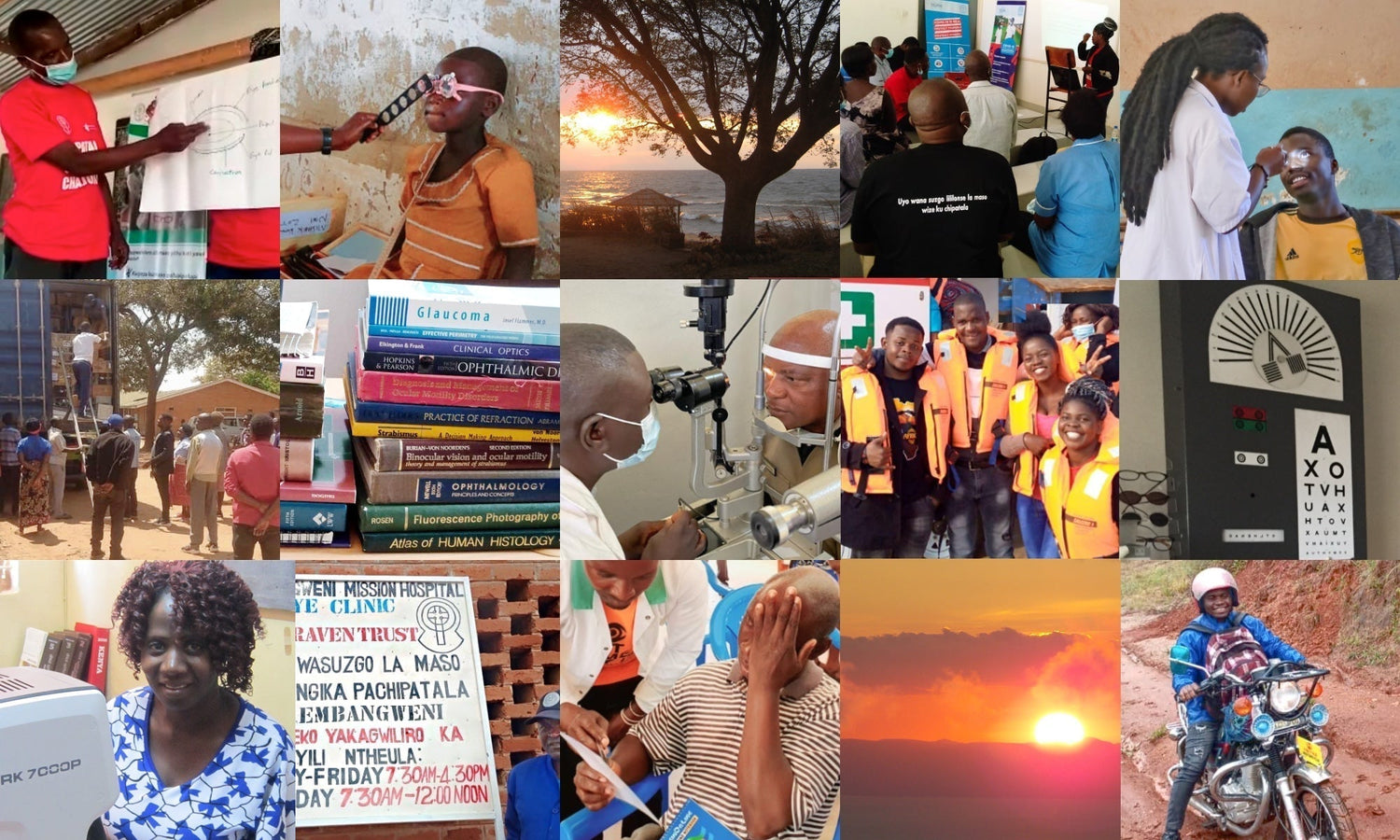 Donation to The Raven Trust from Retrospecced UK Glasess Recycle and Donate