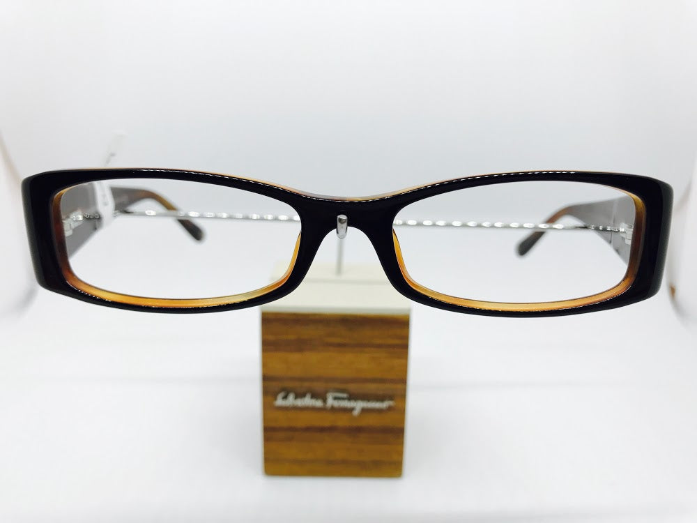 Chanel thick side narrow frame. Brown with lighter inner tone.50/16, medium small