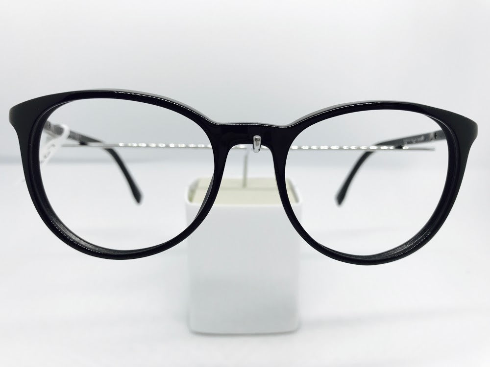 Large round black Hugo Boss frames