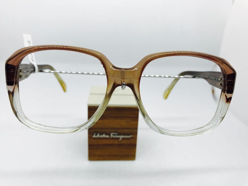 Two tone mens 1970s-1980s large style retro frames