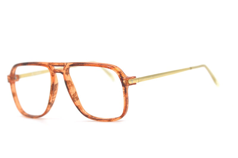 7530 Aviators Vintage Glasses. Men's sustainable glasses. Sustainable eyewear. Vintage 80s aviator glasses. 