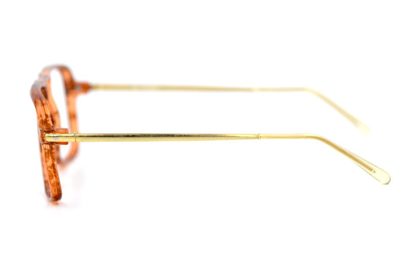 7530 Aviators Vintage Glasses. Men's sustainable glasses. Sustainable eyewear. Vintage 80s aviator glasses. 