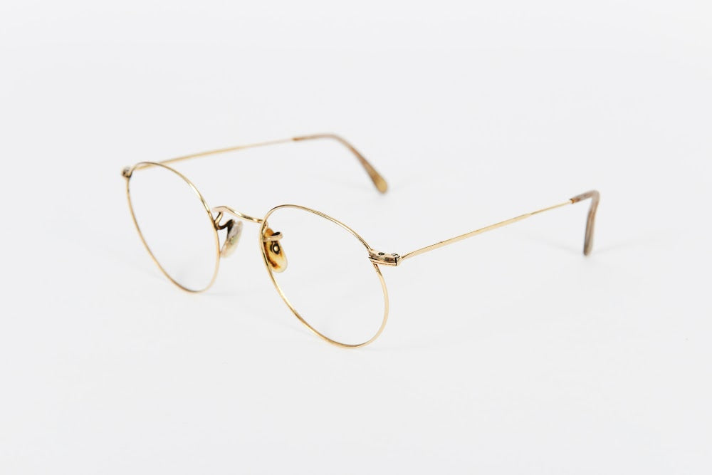 Gold Round Wire Frames