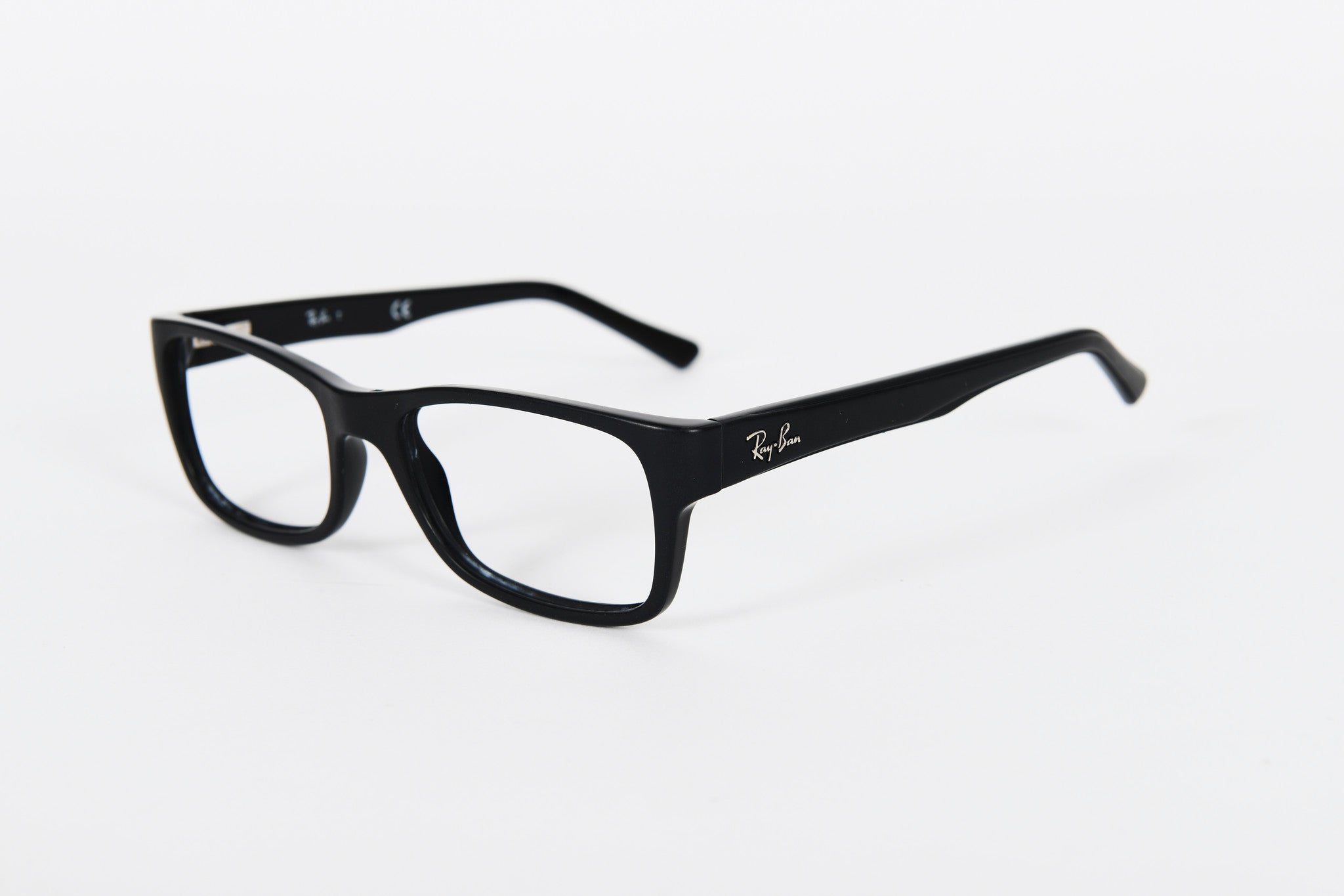 Black Ray Ban Medium/large plastic.