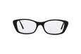 DKNY 4661 black cat-eye women's sustainable designer glasses.