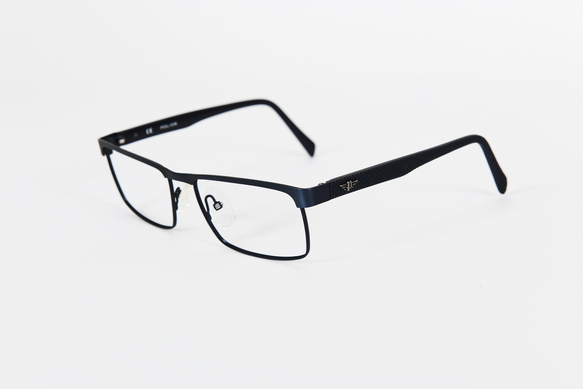 Matt black Police mens designer frames