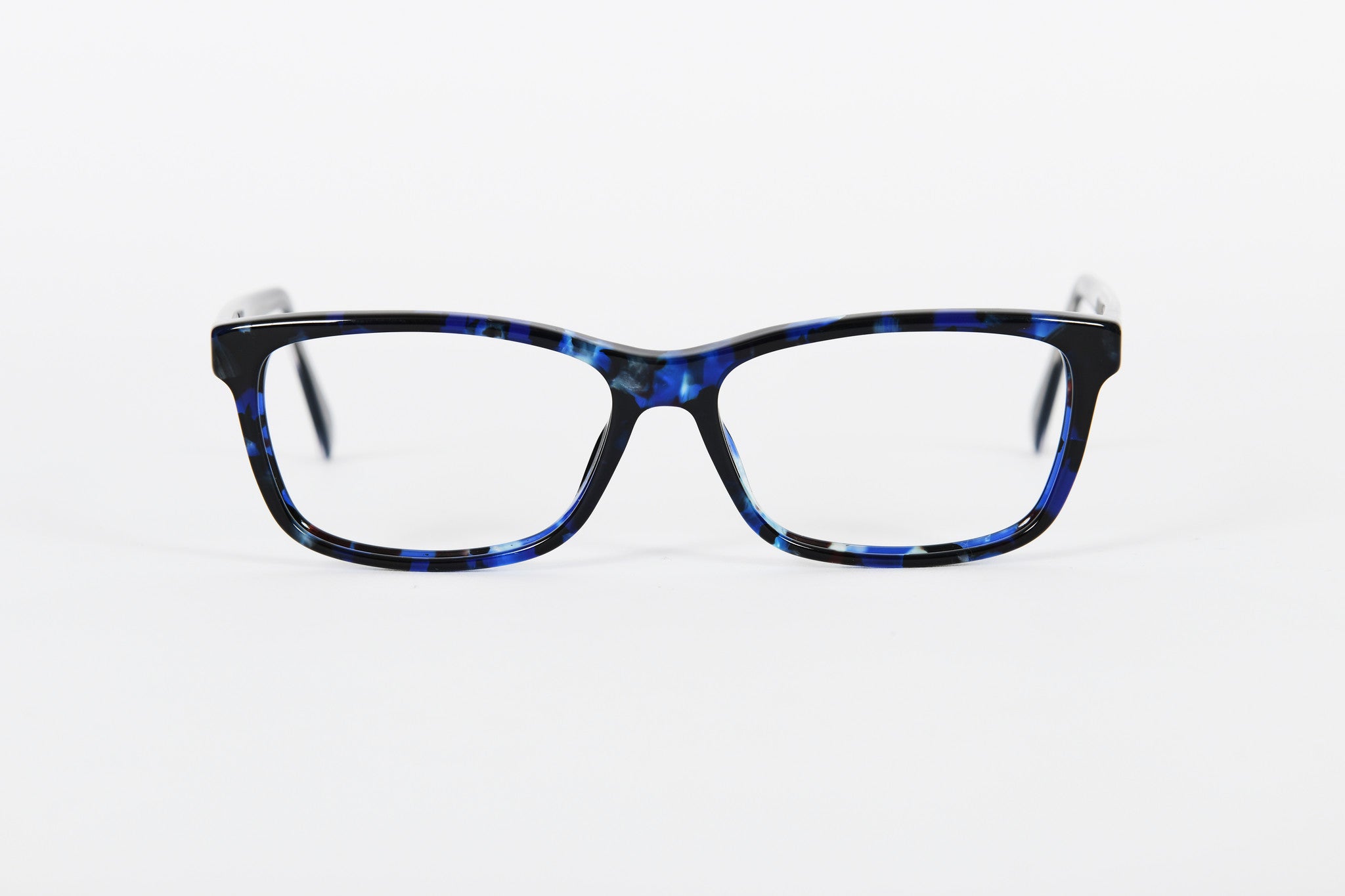 Electric blue mottle Gucci designer frames