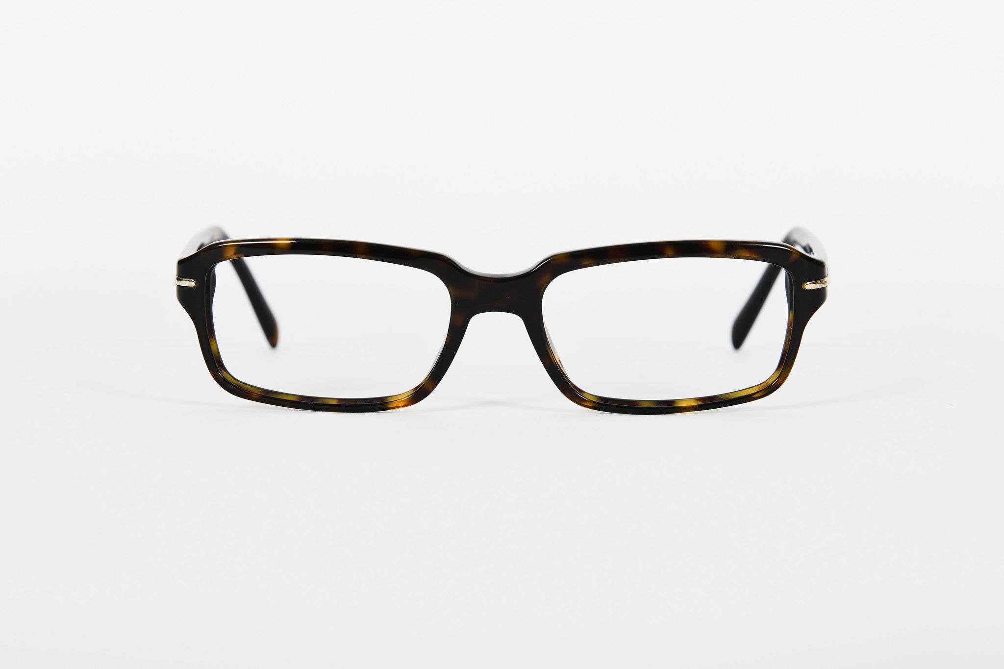 Dark tortoiseshell Prada frames