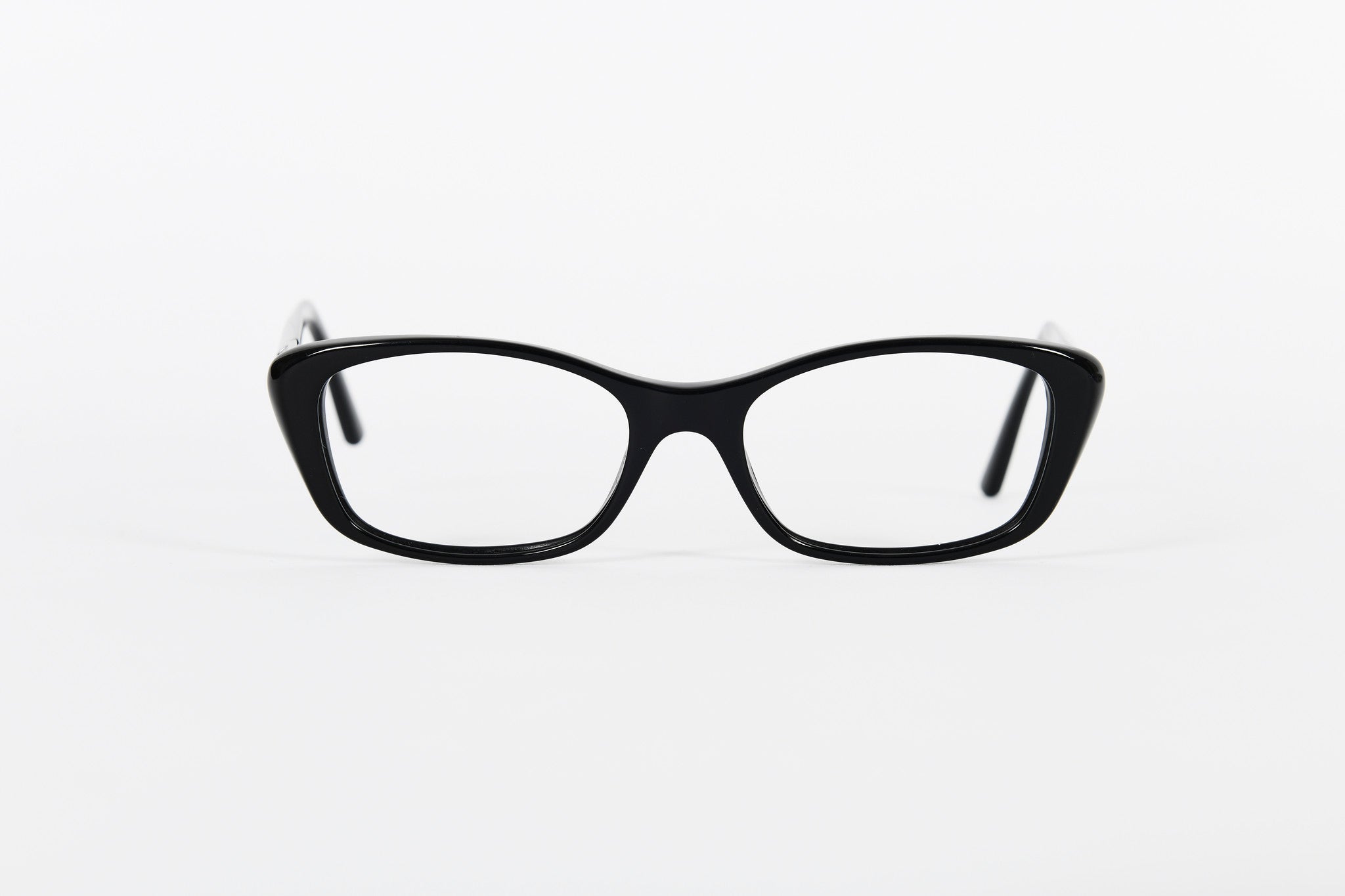 Black slightly winged DKNY frames