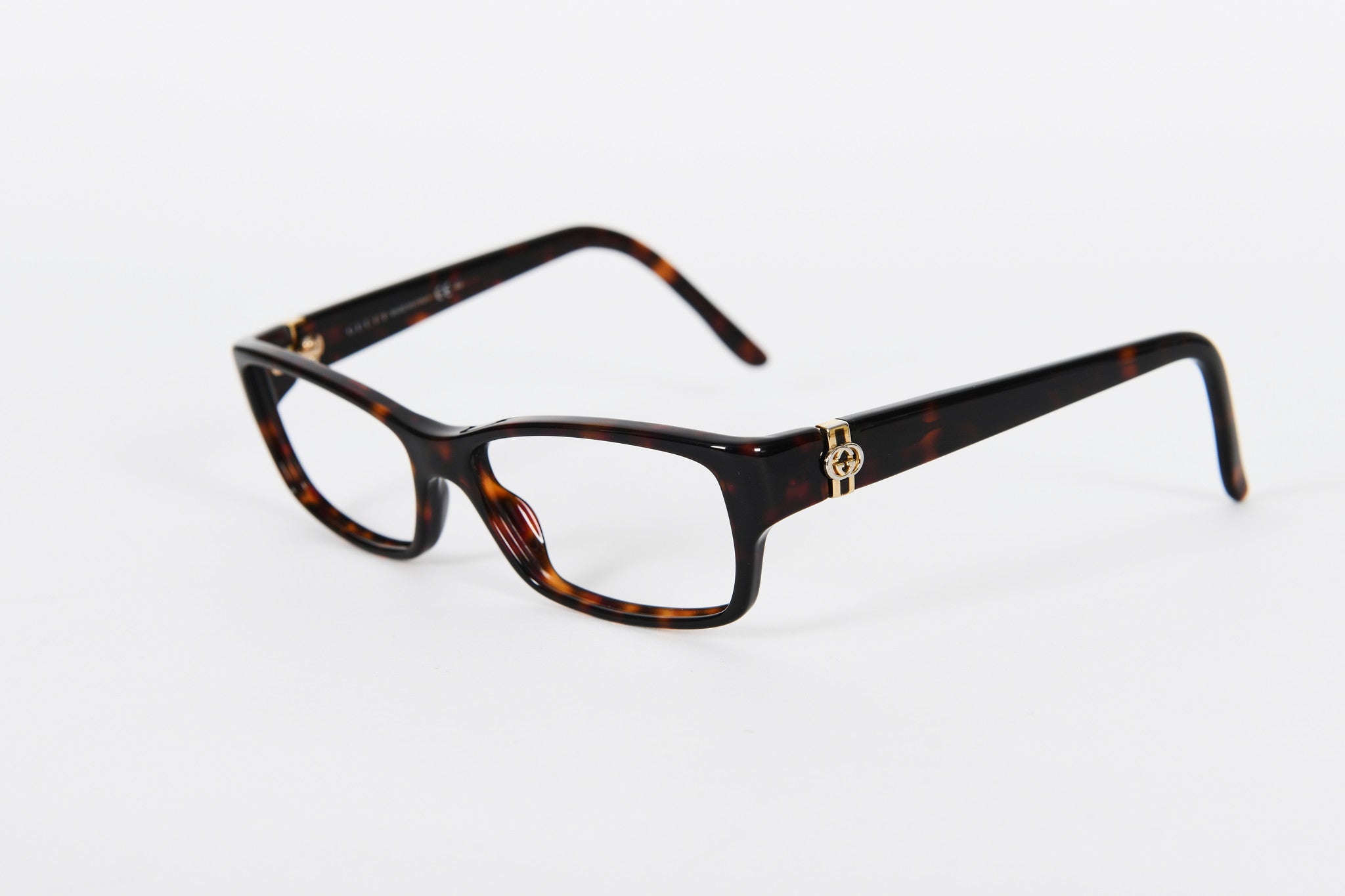 Gucci dark brown tortoiseshell GG3573