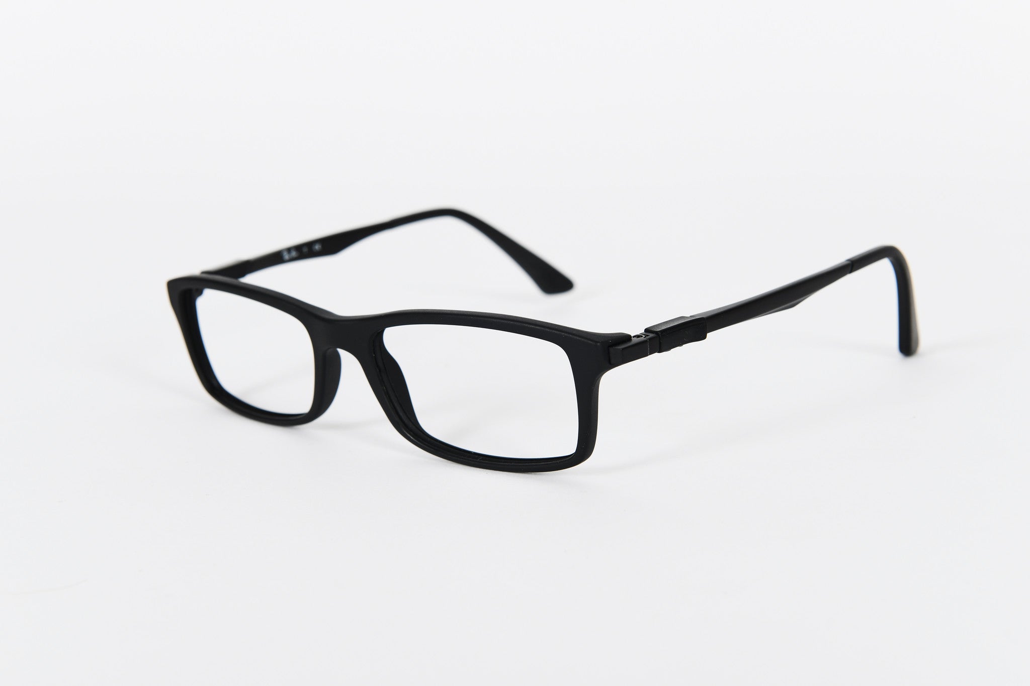 Matt black Ray-Ban mens designer frames