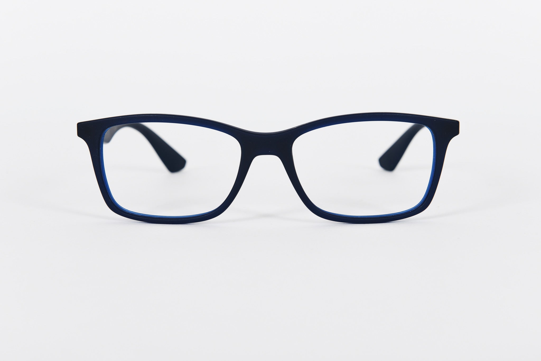 Matt blue Ray-Ban mens designer frames