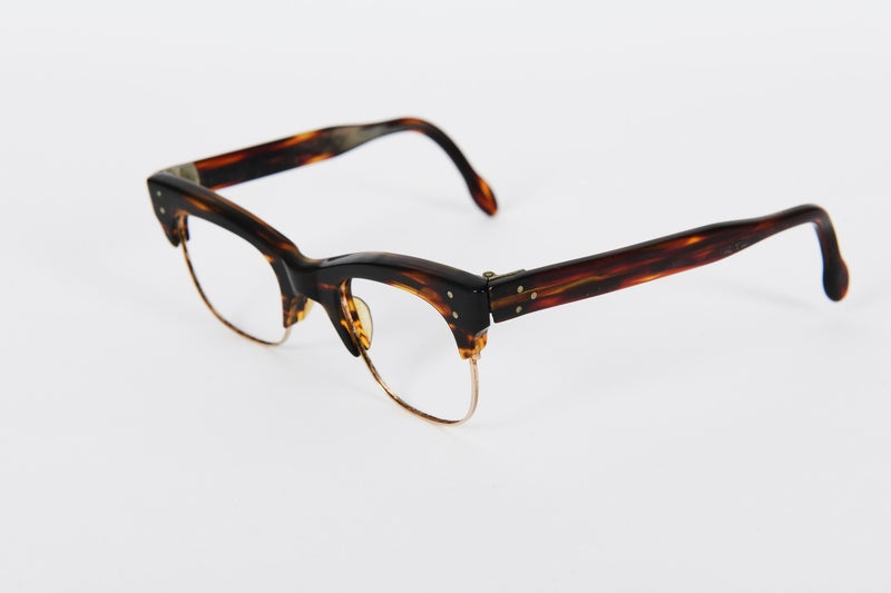 1950s mens tortoiseshell and metal frames