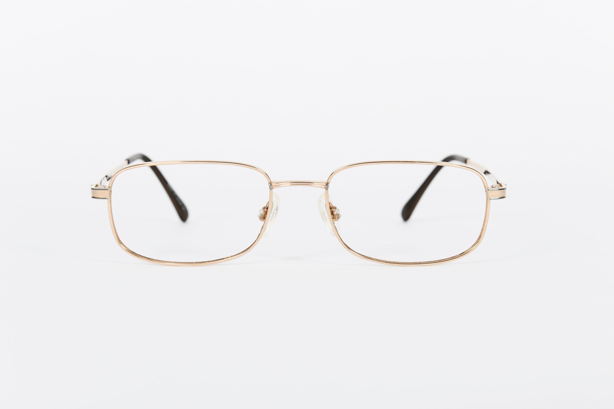 Gold-coloured titanium metal Jaeger frames