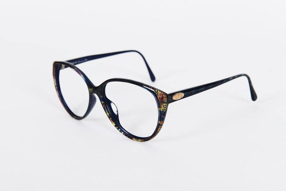 Christian Dior - Purple &amp; Gold Large Frame