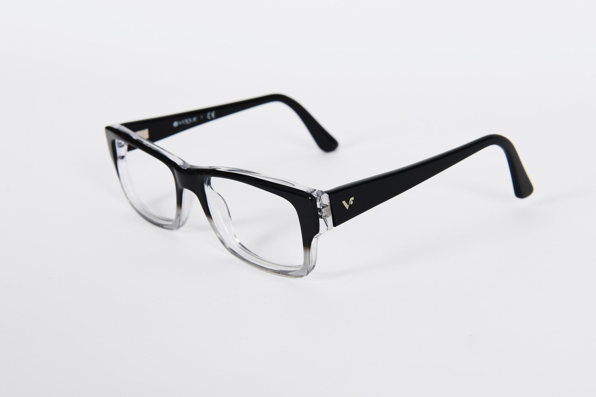 Black and crystal two tone Vogue glasses