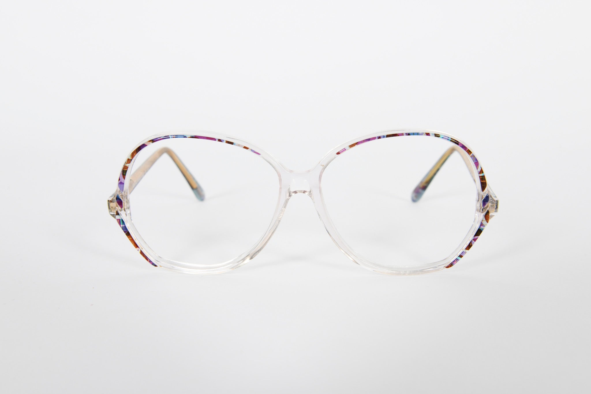 Multicoloured retro 1980s frames