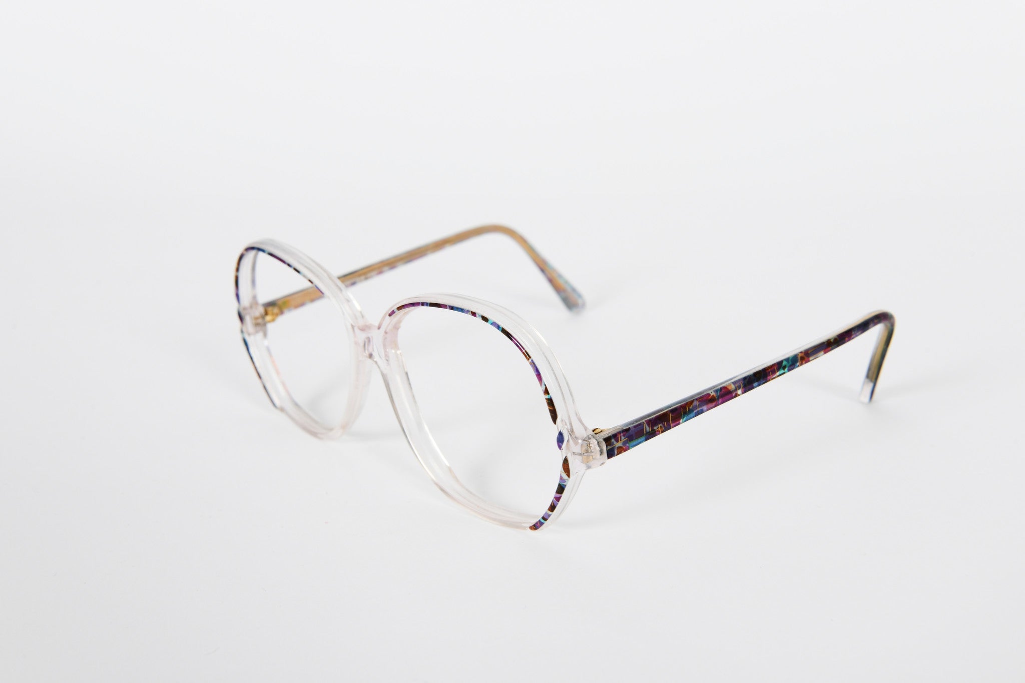 Multicoloured retro 1980s frames