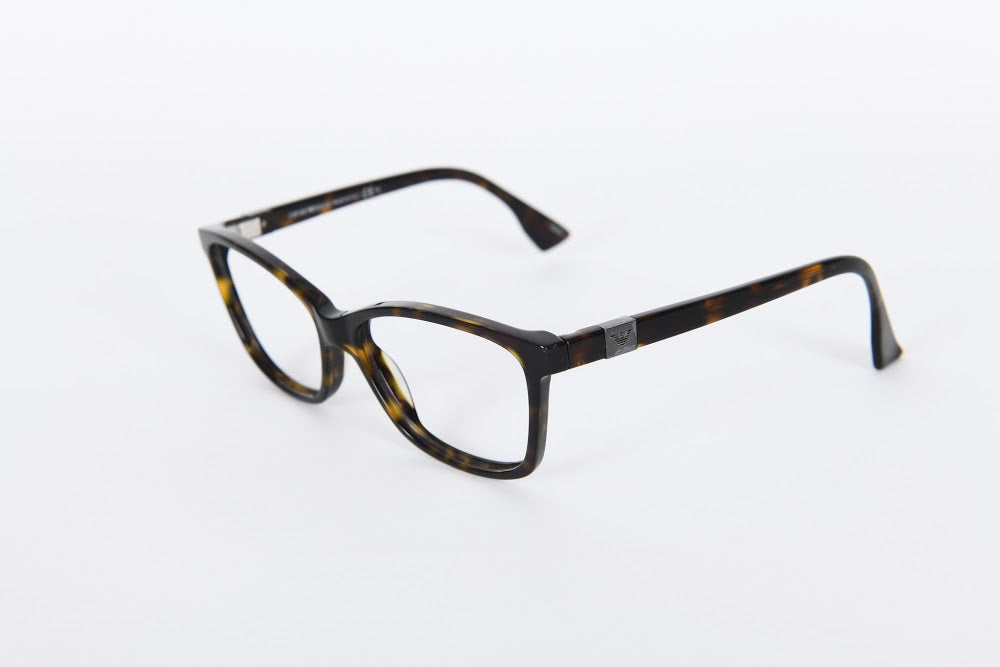 Emporio Armani - Brown Tortoiseshell With Detail On Sides