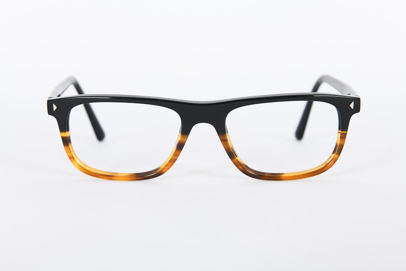 Prada - Black Top With Tortoiseshell Lower Rims