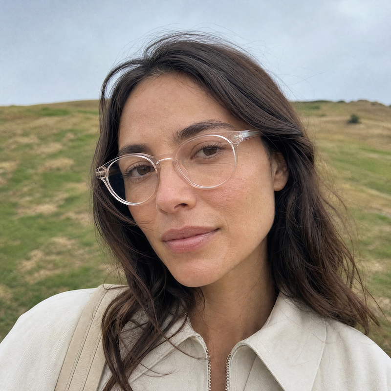 Ace & Tate Pierce fizz bio narrow fit. Cheap Ace & Tate glasses. Sustainable glasses. Affordable eyewear. 