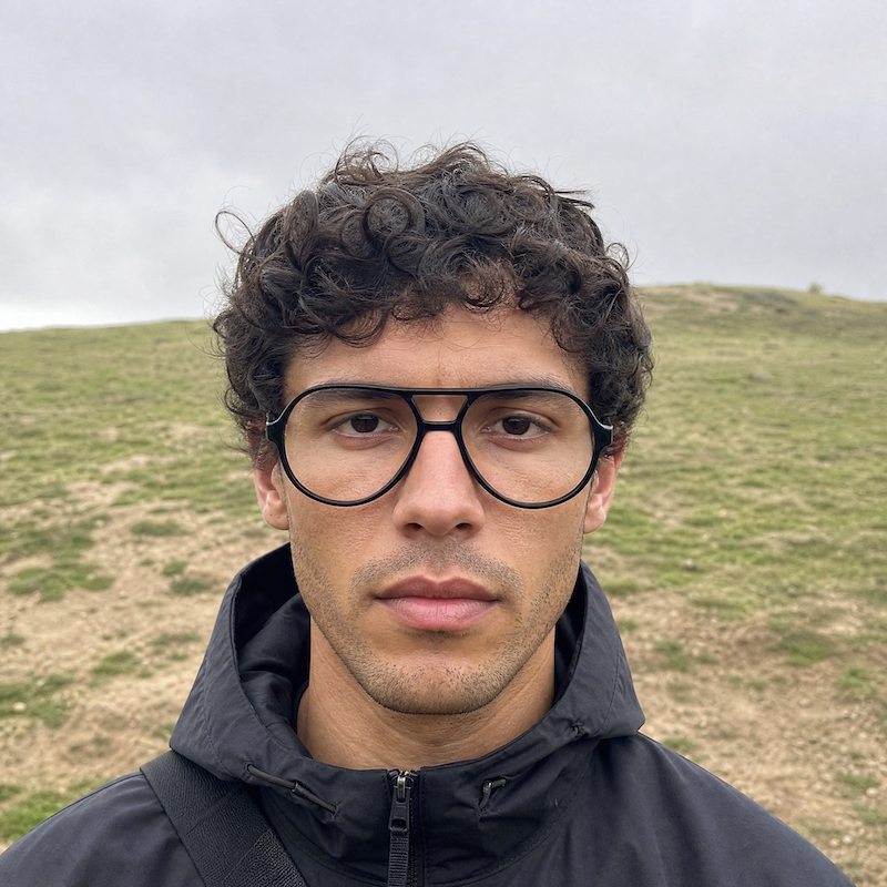 Airflo matte black aviator vintage glasses. Men's black aviator glasses.