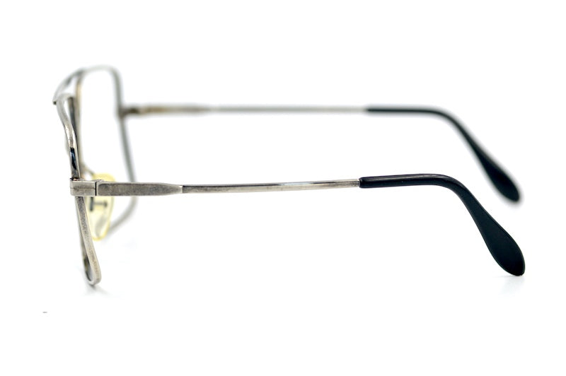 BP Men's Silver vintage aviator glasses. 