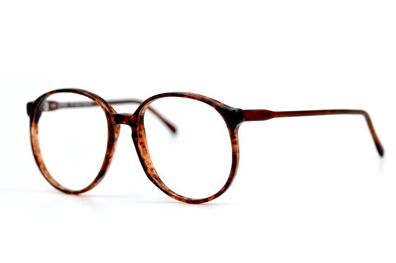 Bernstein Munich unisex oversized brown vintage glasses.