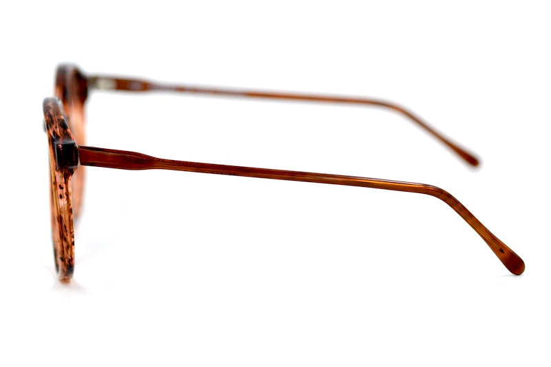 Bernstein Munich unisex oversized brown vintage glasses.
