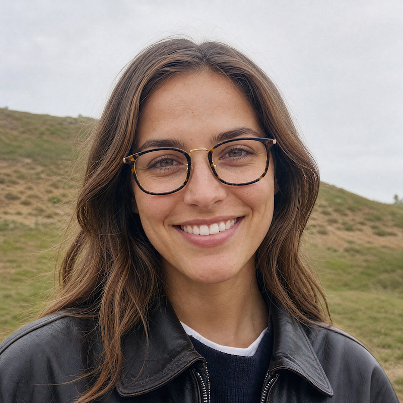 CH5110 unisex glasses. Brown mottled glasses with gold metal sides. Sustainable glasses. Refurbished glasses. Up-cycled glasses online.  