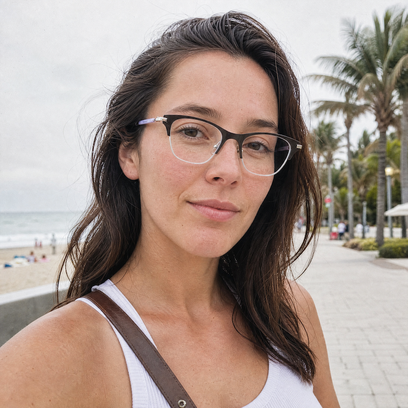 Calvin Klein 18105 women's brown and lilac glasses. Sustainable women's glasses.
