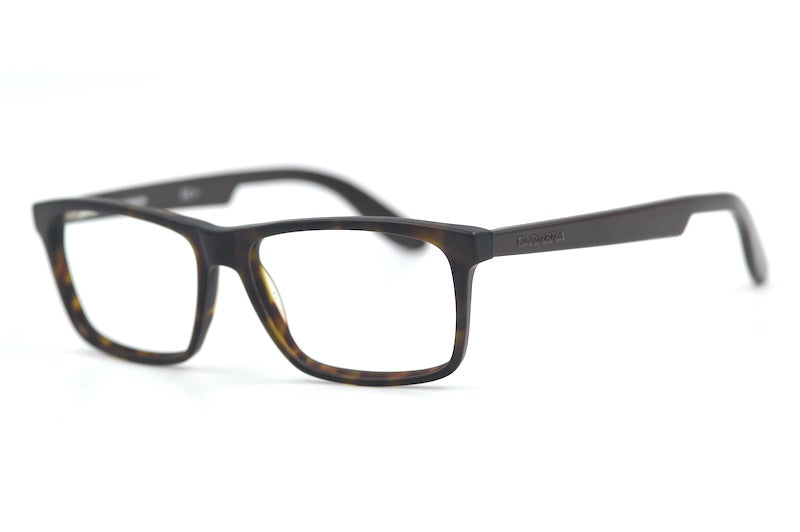 Carrera 9915 men's brown rectangular glasses. 