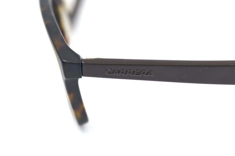 Carrera 9915 men's brown rectangular glasses. 