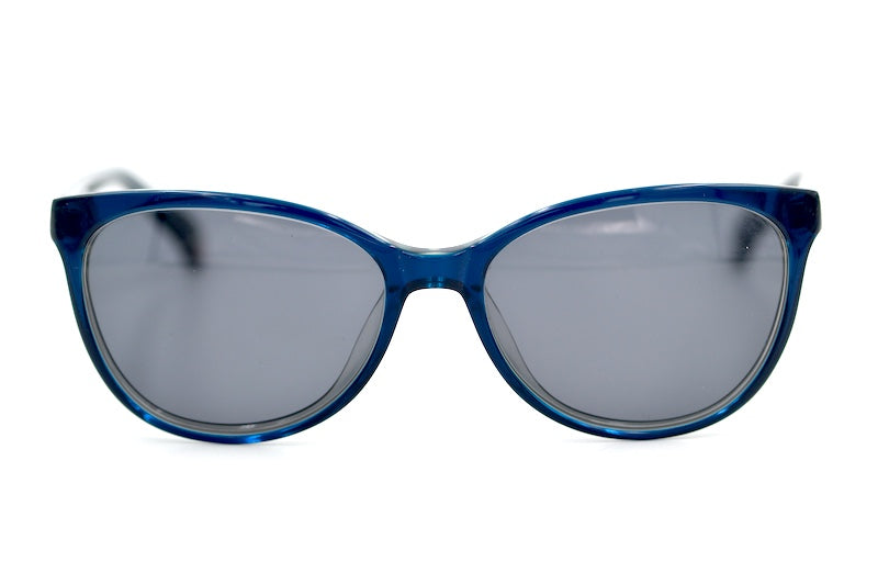 Cath Kidston 01 blue and floral women's designer sunglasses. 