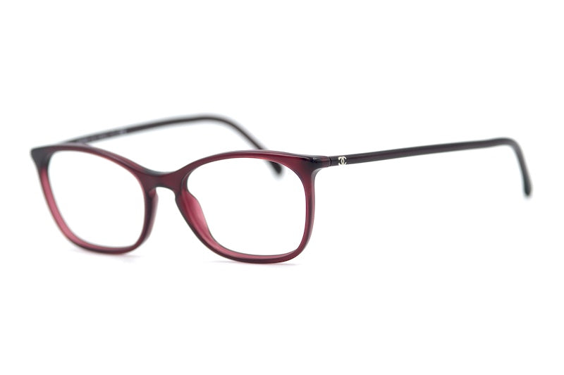Chanel 3281 glasses. Women's Chanel glasses. Red Chanel glasses. Cheap Chanel glasses. Sustainable women's glasses online. 