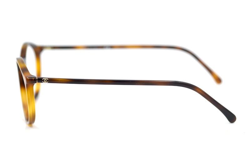 Chanel 3372 women's brown round glasses