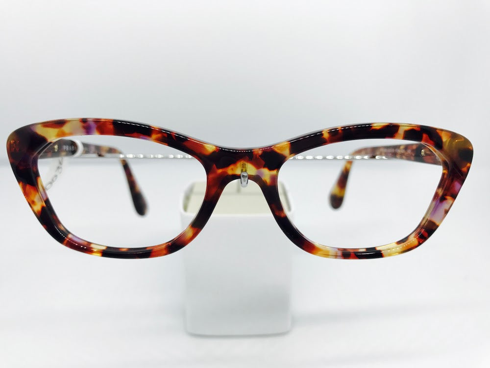 Bold tortoiseshell Prada designer frames