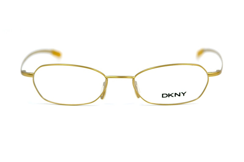 DKNY 6234 Gold Rectangular 1990s Style Women's Glasses