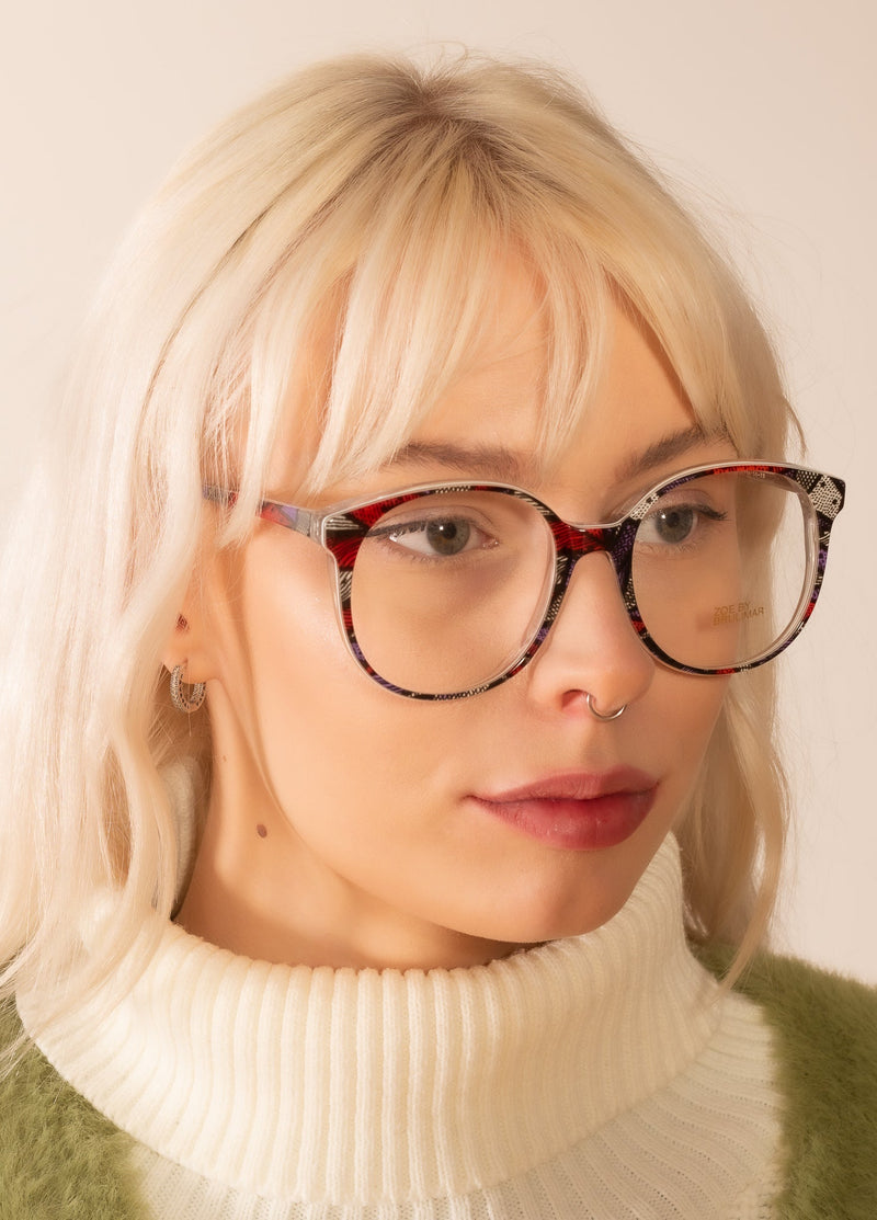 Zoe by Brulimar 2194. Oversized Glasses. Vintage Oveersized Glasses. 1980's Vintage Glasses. Sustainable Glasses. 80's Glasses. Cool Retro Glasses.