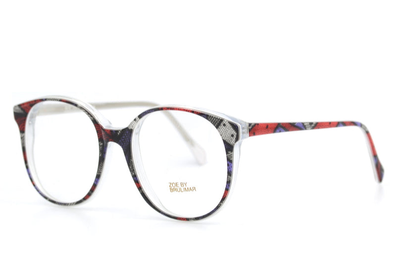 Zoe by Brulimar 2194. Oversized Glasses. Vintage Oveersized Glasses. 1980's Vintage Glasses. Sustainable Glasses.  80's Glasses. Cool Retro Glasses. 