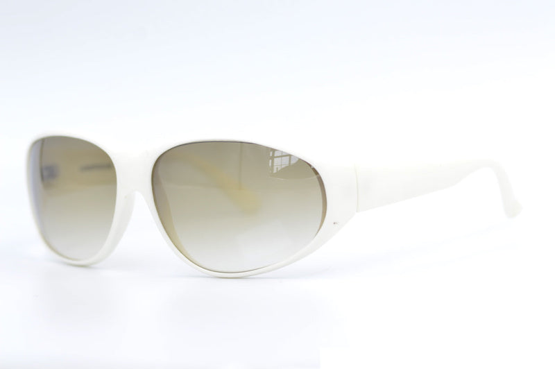 Piave White Wrap Sport Vintage Sunglasses. Vintage wrap around sunglasses. White vintage sunglasses.