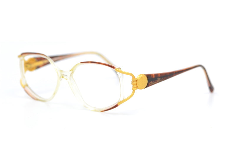 Nina Ricci 2456 FL glasses. Cheap designer glasses. Women's Nina Ricci glasses. Sustainable glasses. Women's sustainable glasses. Vintage glasses. Retro glasses. 