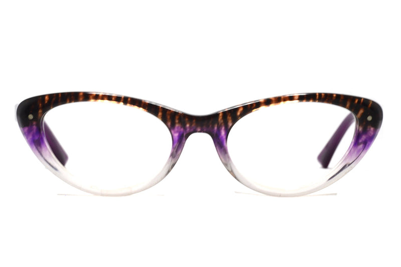 Red or dead 79, red or dead vintage glasses, purple cat eye glasses, 1950s style glasses, cat eye retro glasses, retro spectacles, vintage spectacles