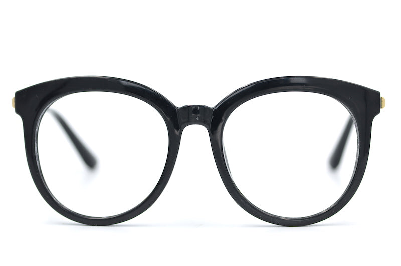 Jin Oversized Black Glasess Sustainable Eyewear Retro Glasses