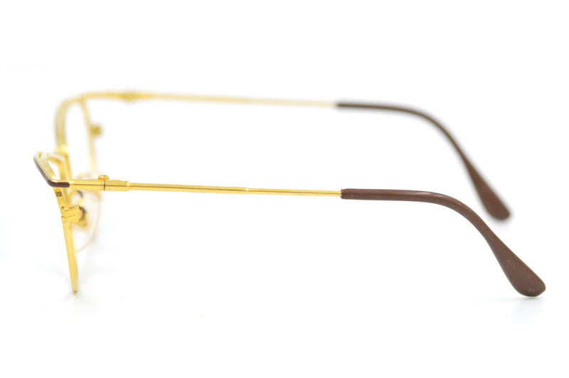 Topcon Cat Brown Vintage Glasses. Cheap Cat Eye Glasses. Sustainable Vintage Glasses.